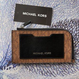 Michael Kors L Zip Mini Wallet